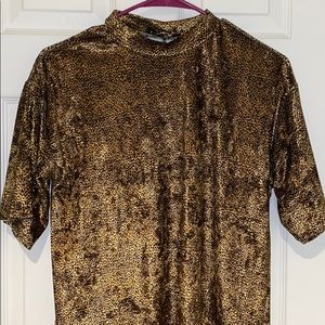 Velvet Cheetah Dress